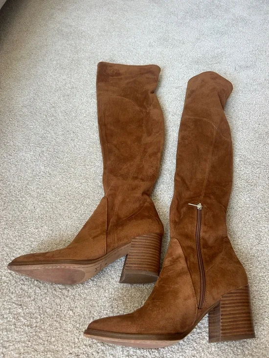 Marc Fisher suede over the knee boot - Picture 4 of 10